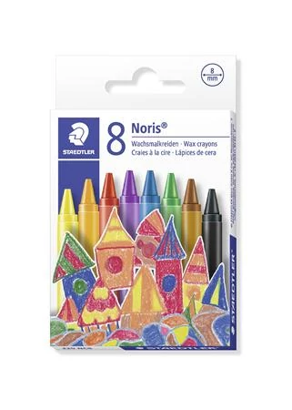 Zsírkréta - Staedtler Noris 220 - 8 szín