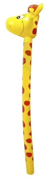 Zsiráf lufi felfújható party rúd 120 cm
