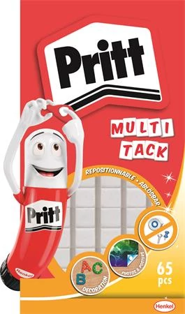 Gyurmaragasztó Pritt Multi Tack - 65 kocka / csomag - Henkel